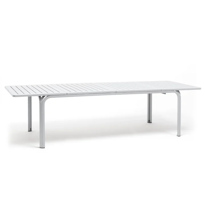 The Alloro 210 extending table from Nardi , bianco / bianco