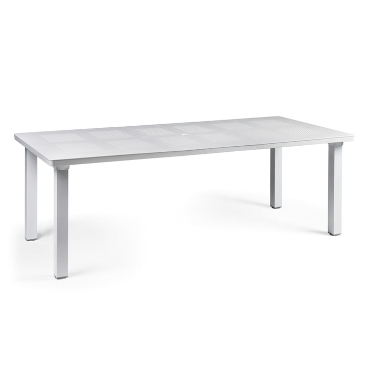 The Levante extending table from Nardi , 160 / 220 cm, bianco