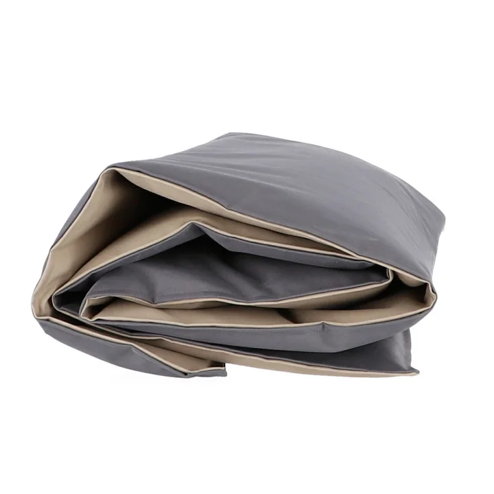 The Sun beach mat from Fiam , taupe / grey