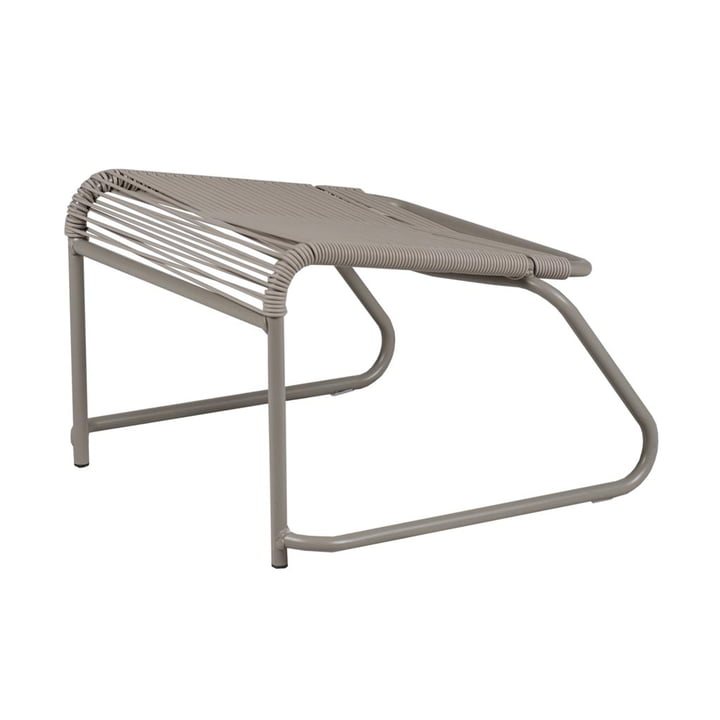 The Lido Footstool from Fiam , taupe