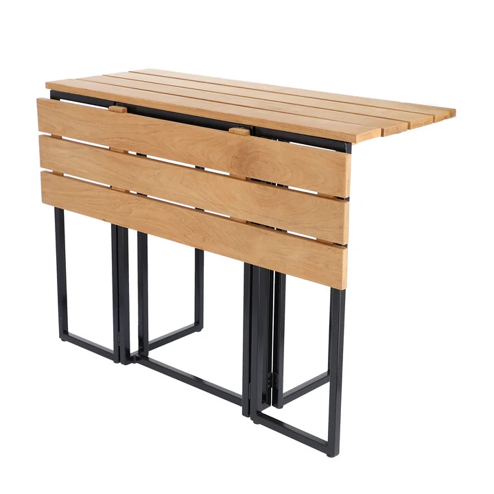 The Time folding table from Jan Kurtz hardly takes up any space