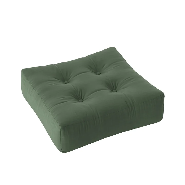 More Pouf, 70 x 70 cm, olive green (756) from Karup Design