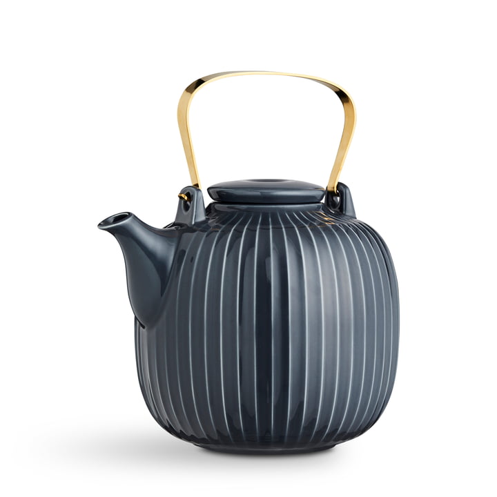 Hammershøi Teapot 1,2 l from Kähler Design in anthracite