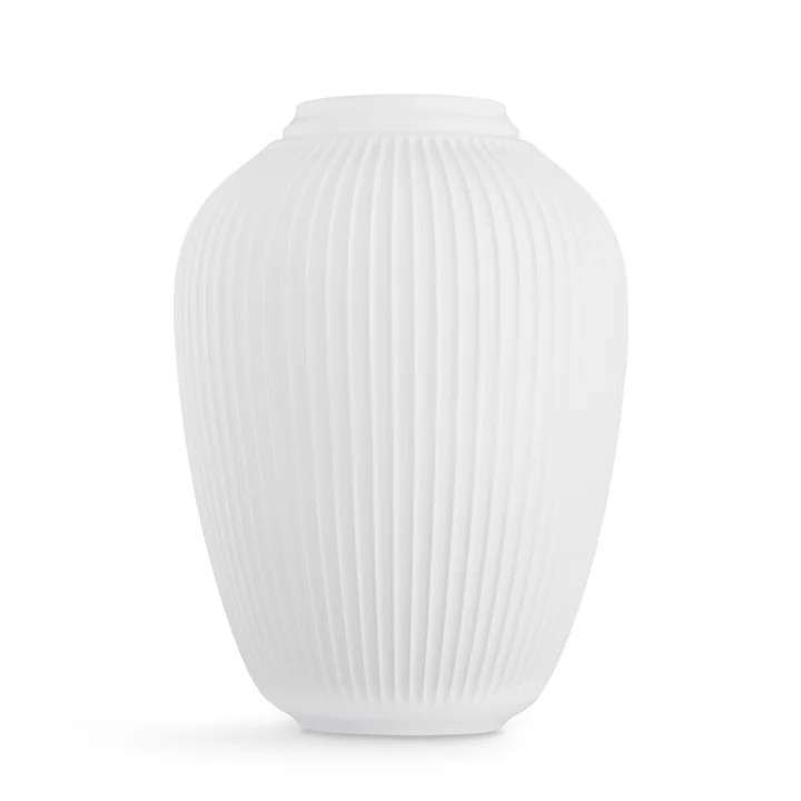 Hammershøi Floor vase H 50 cm from Kähler Design in white