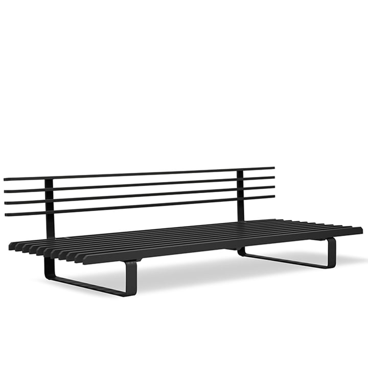 The aluminium Outdoor Lounge Sofa from HKliving , black