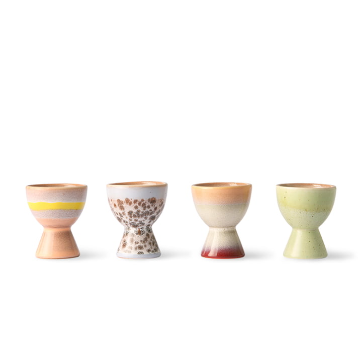 The 70's egg cups from HKliving (set of 4)