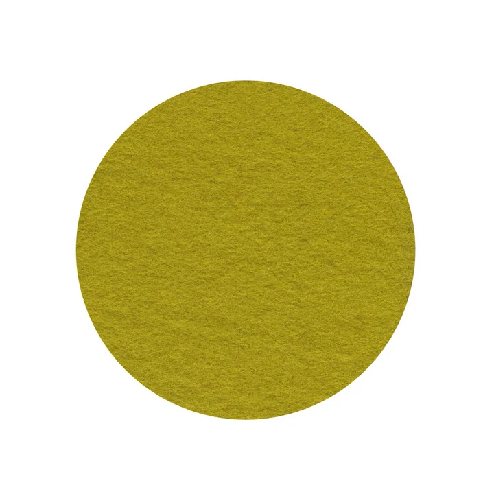 The felt cover for the Occo chair from Wilkhahn , verde