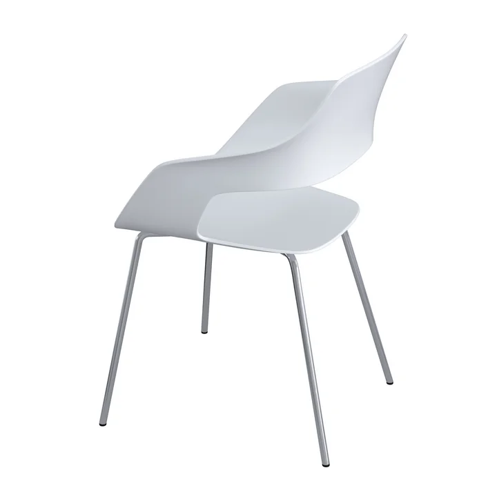 The sturdy backrest of the Occo 222/10 universal chair by Wilkhahn