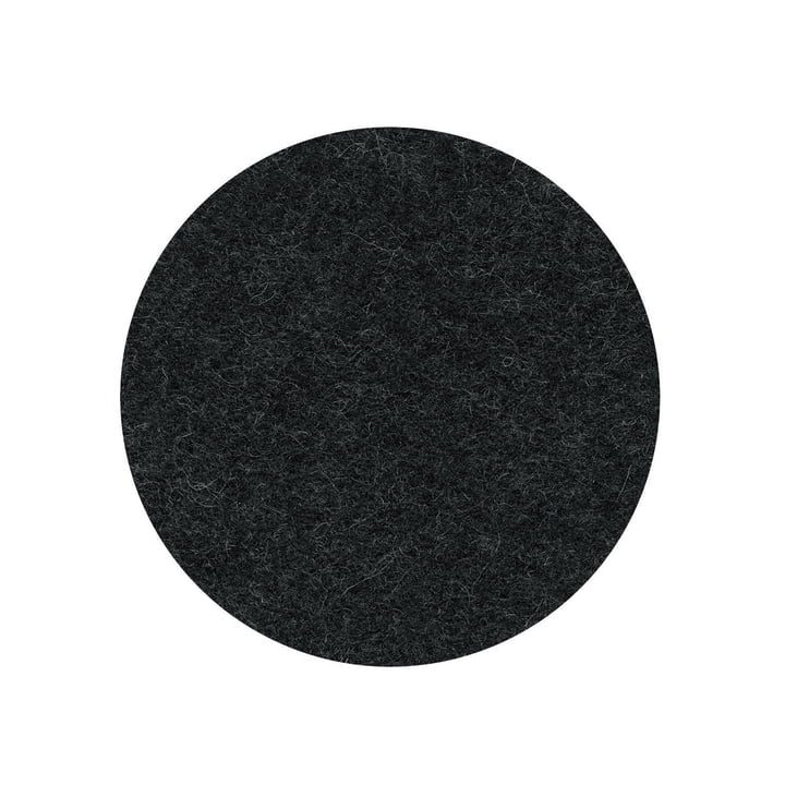 The felt cover for the Occo chair from Wilkhahn , graphite