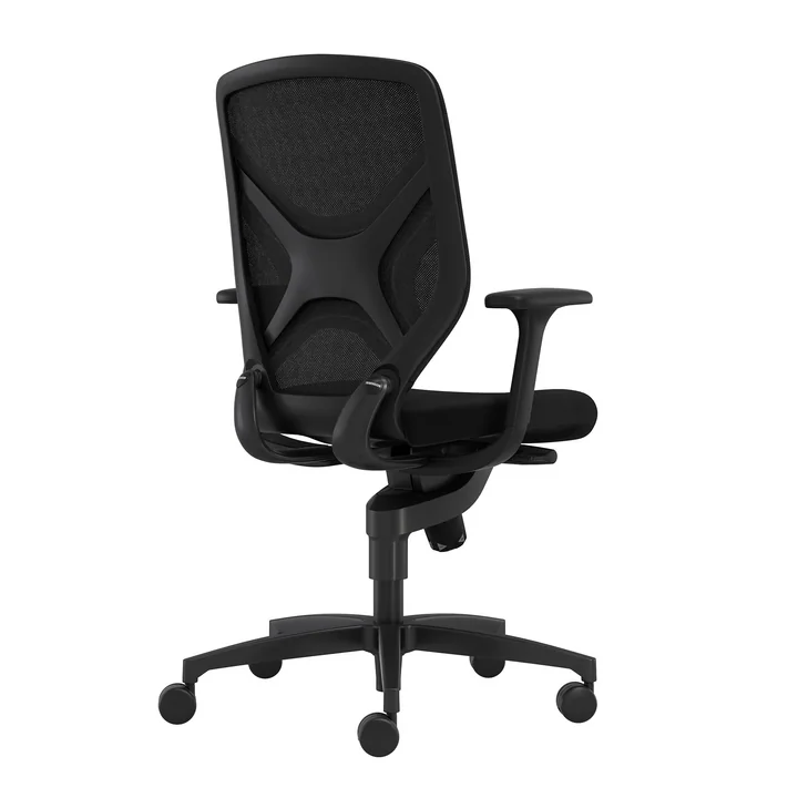 The back of the IN office swivel chair from Wilkhahn