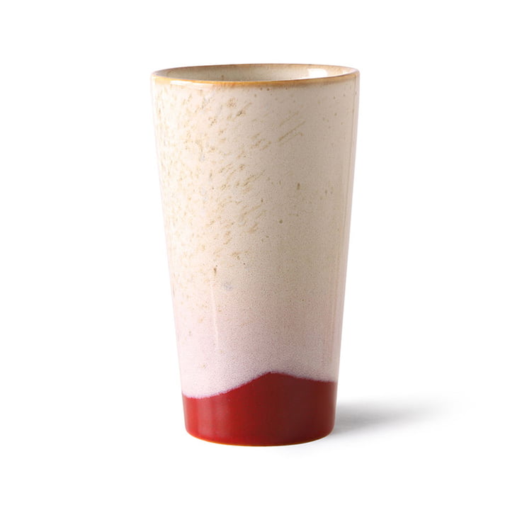 The 70's Latte Macchiato cup from HKliving , frost