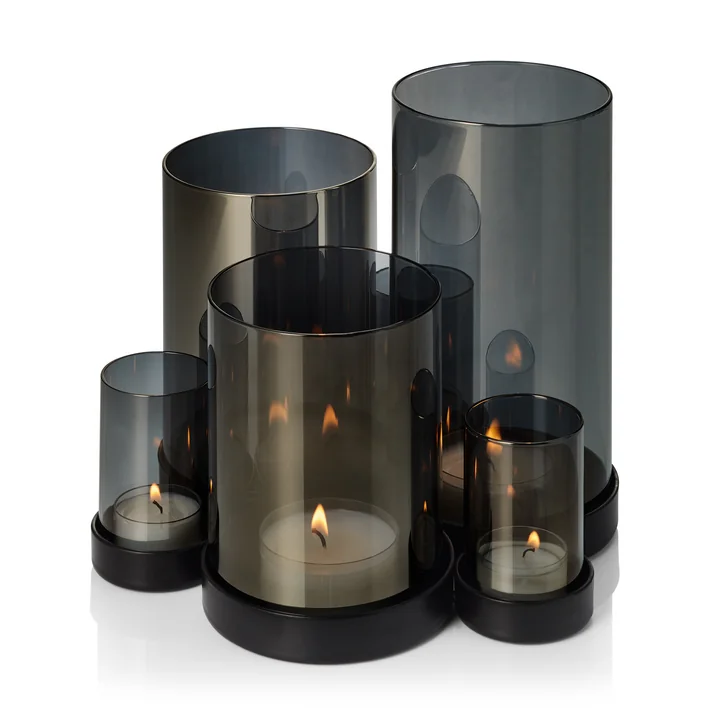 The Lichtermeer Wind light from Philippi, black / transparent