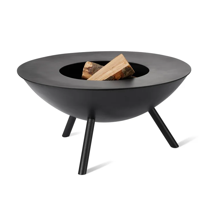 Flames Grill plate Ø 58 cm from Philippi in black