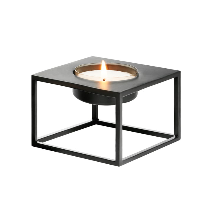 Solero Tealight holder M for Maxi -tealights from Philippi in black