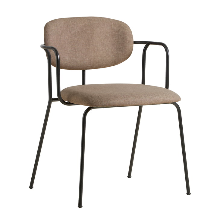 Frame Chair from Woud in black / taupe