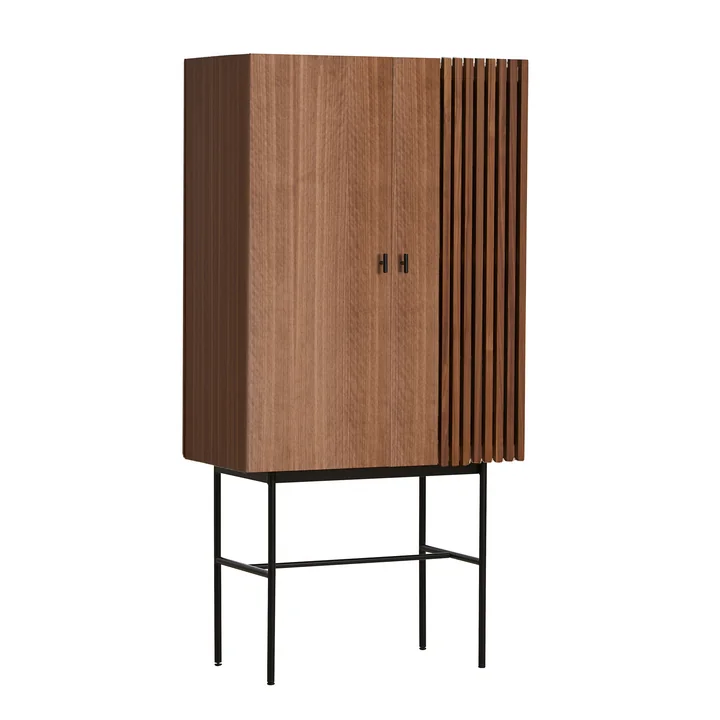 Array Highboard 80 cm from Woud in walnut