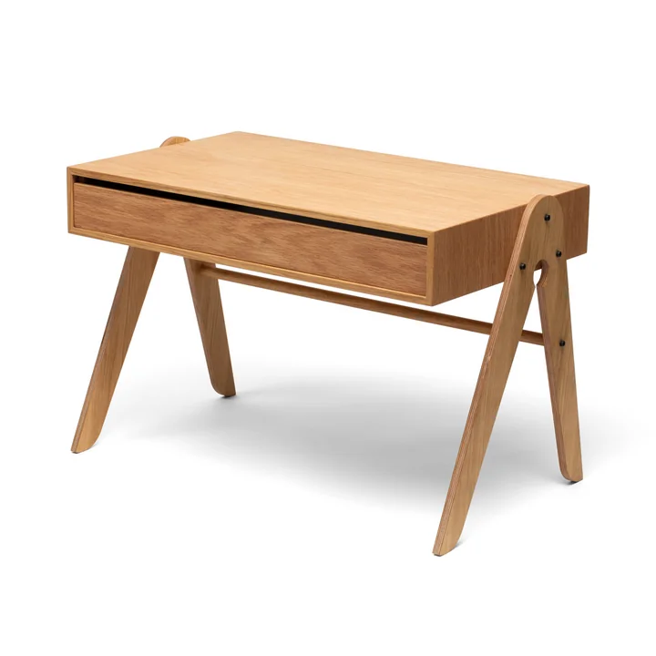 Geo's Table from We Do Wood in natural oak