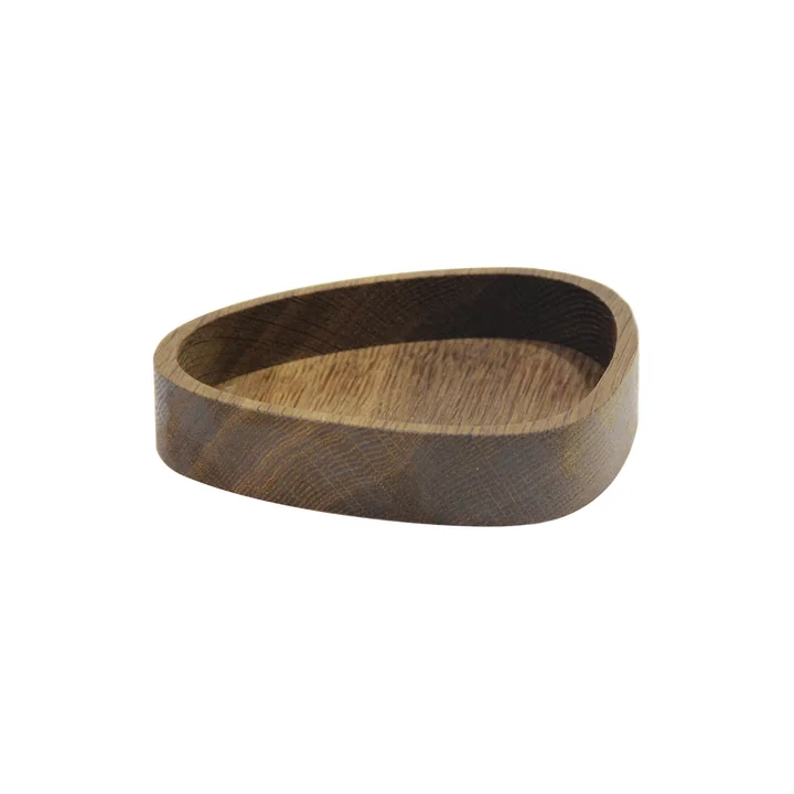 Wood Box Curve S 12,5 x 14 cm from Lind DNA in smoked oak