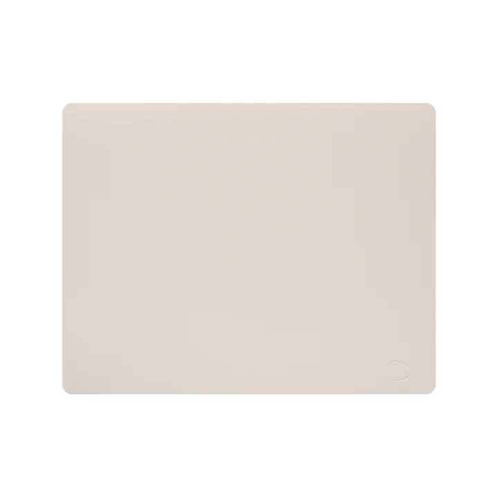 Placemat Square L 35 x 45 cm from Lind DNA in Nupo soft nude