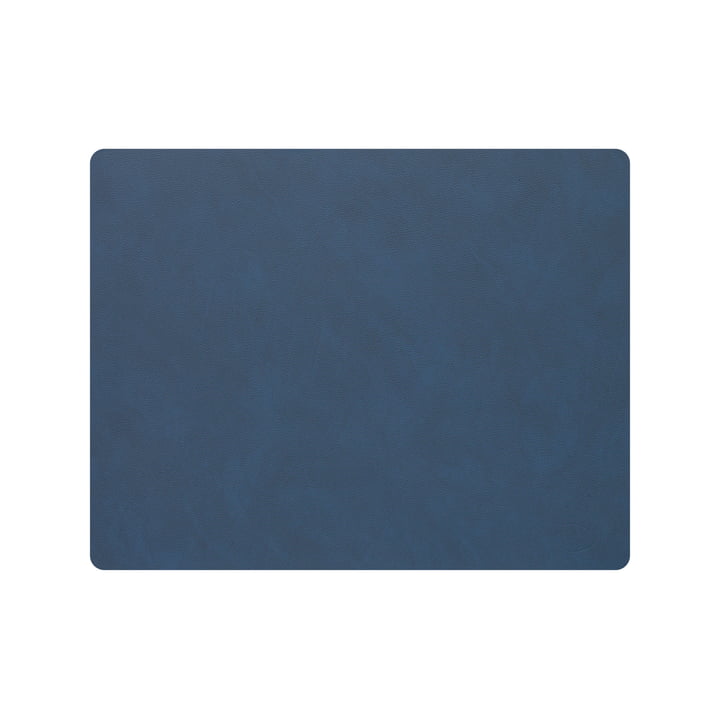 Placemat Square L 35 x 45 cm by LindDNA in Nupo midnight blue
