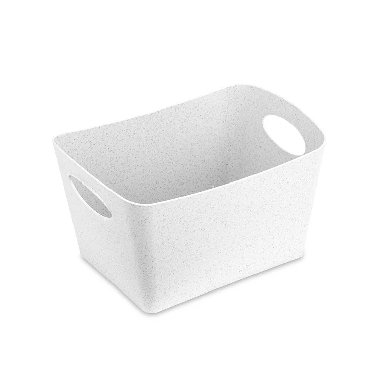 Boxxx S storage box from Koziol in organic white