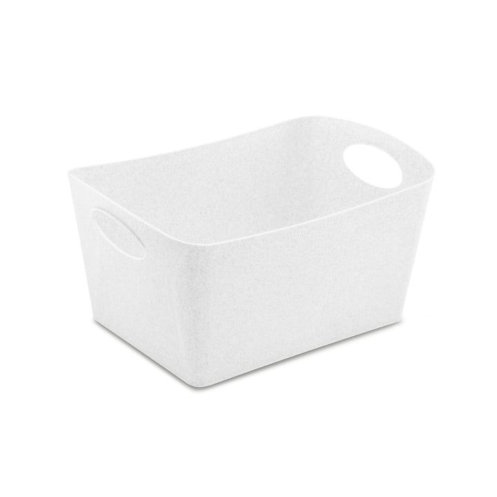 Boxxx M storage box from Koziol in organic white