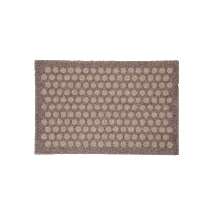 Dot Doormat 40 x 60 cm from tica copenhagen in sand / beige