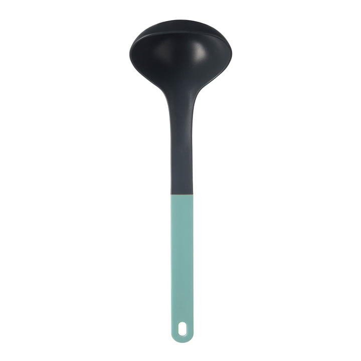 Optima soup ladle from Rosti in nordic green