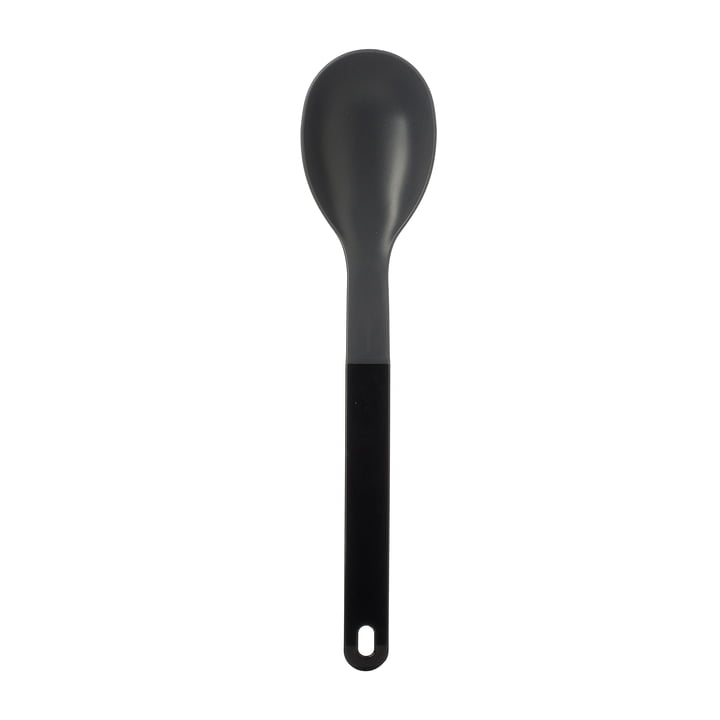 Optima vegetable spoon from Rosti in black