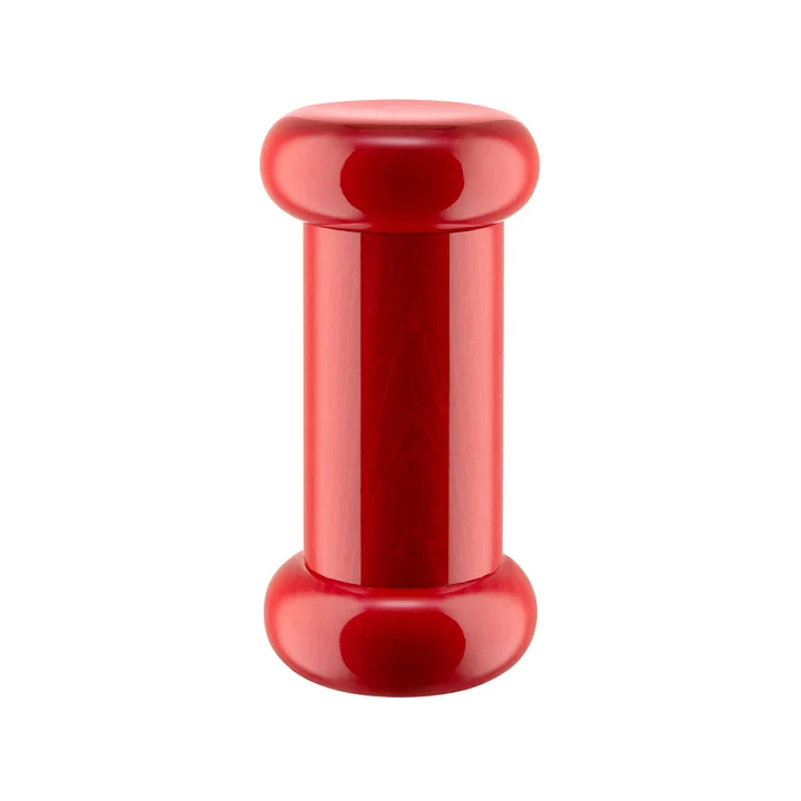 Twergi Salt/pepper and spice mill ES19 from Alessi in red