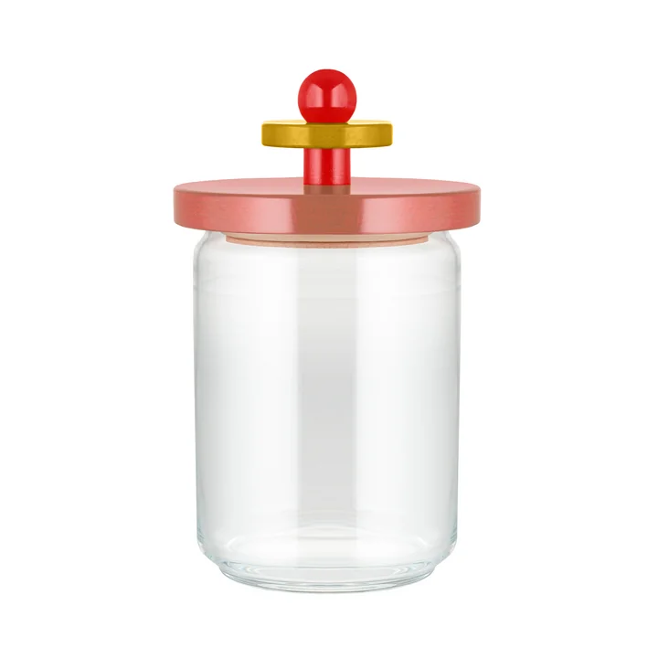 Twergi Storage tin 1 l from Alessi in pink