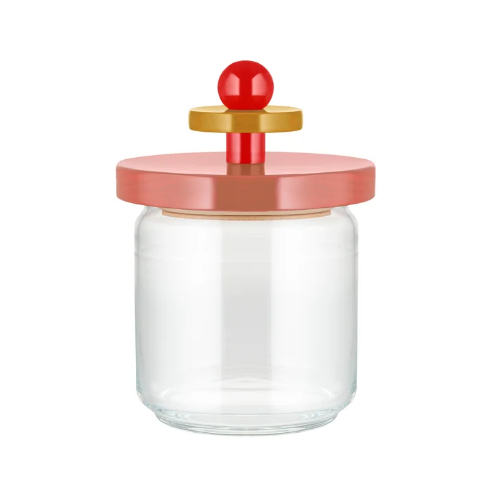 Twergi Storage tin 0.75 l from Alessi in pink