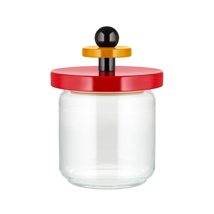 Twergi Storage tin 0.75 l from Alessi in red