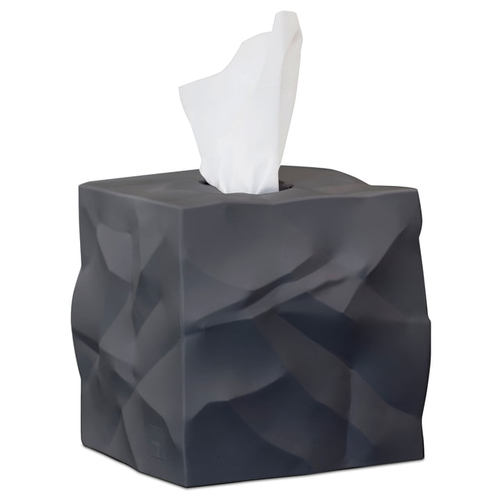 Wipy-Cube Cloth box from Essey in graphite