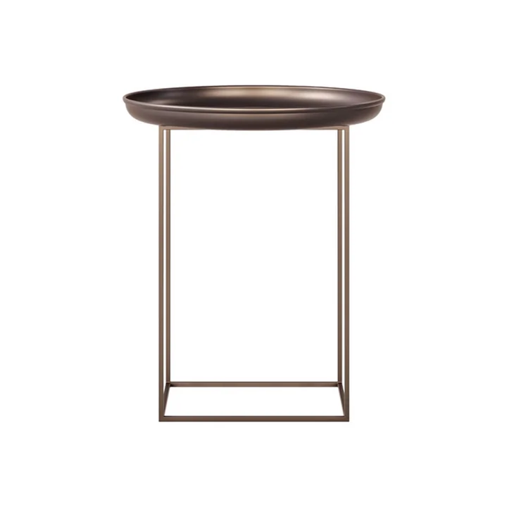 The Duke side table from Norr11, Ø 45 x H 52 cm, bronze