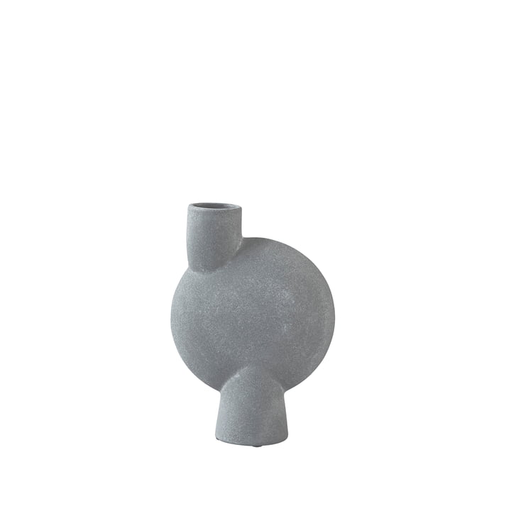 Sphere Vase Bubl Medio from 101 Copenhagen in light gray