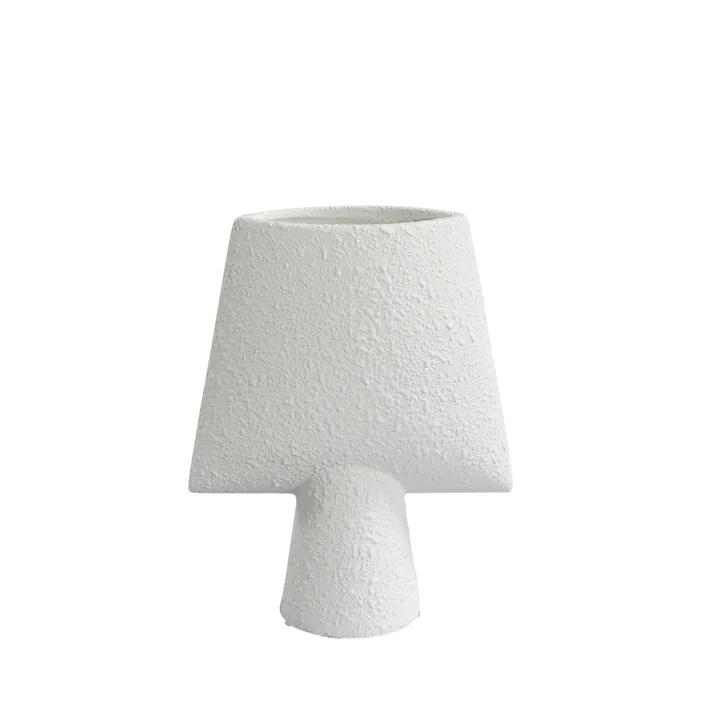Sphere Vase Square Mini from 101 Copenhagen in Bubble White