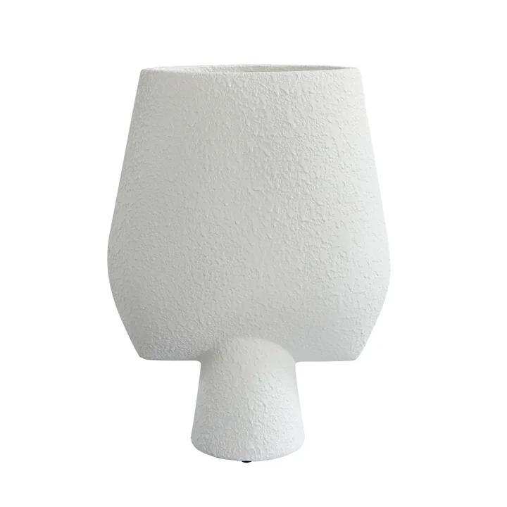 Sphere Vase Square large from 101 Copenhagen in Bubble White