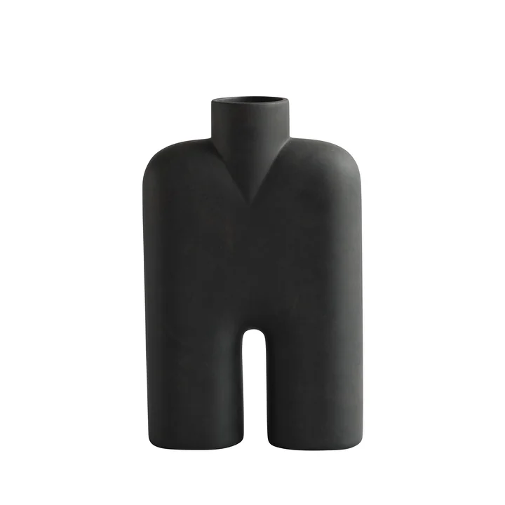 Cobra Vase Tall Medio from 101 Copenhagen in the color coffee
