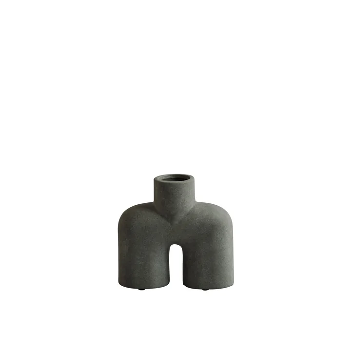 101 Copenhagen - Cobra Vase Uno Mini , dark gray