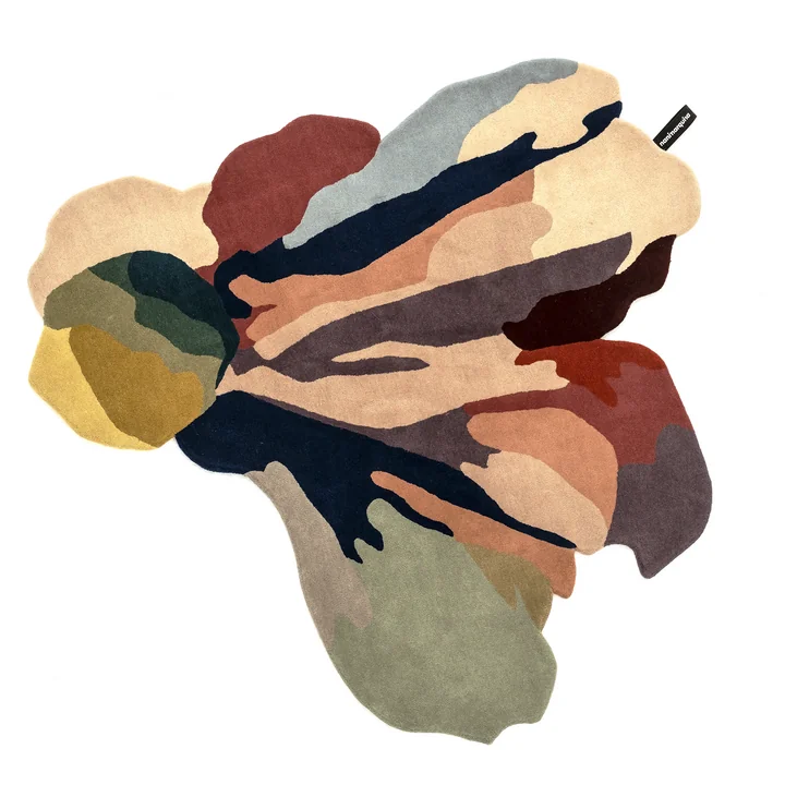 Flora Bloom Rug 1, 150 x 166 cm from nanimarquina in colorful