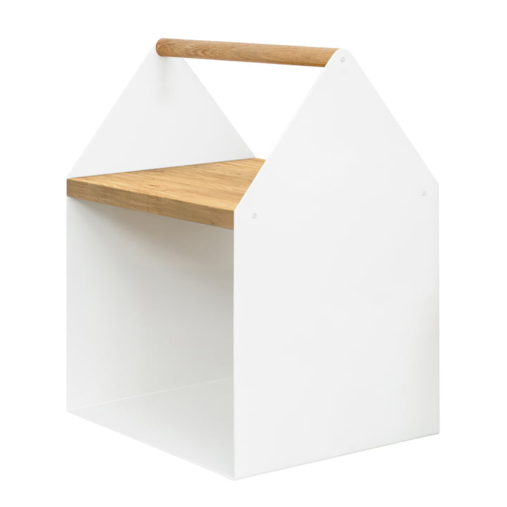 yunic - Tiny House Side table, white