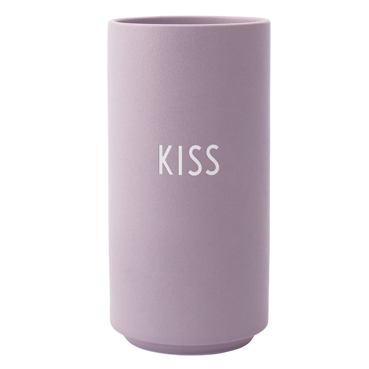 AJ Favourite porcelain vase from Design Letters , Kiss / lavender