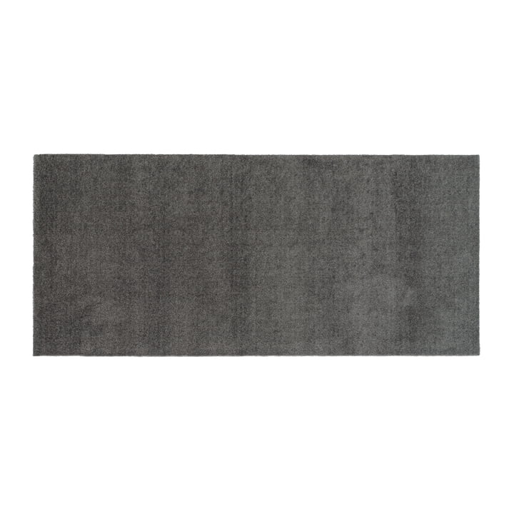 Doormat 90 x 200 cm from tica copenhagen in Unicolor steel gray