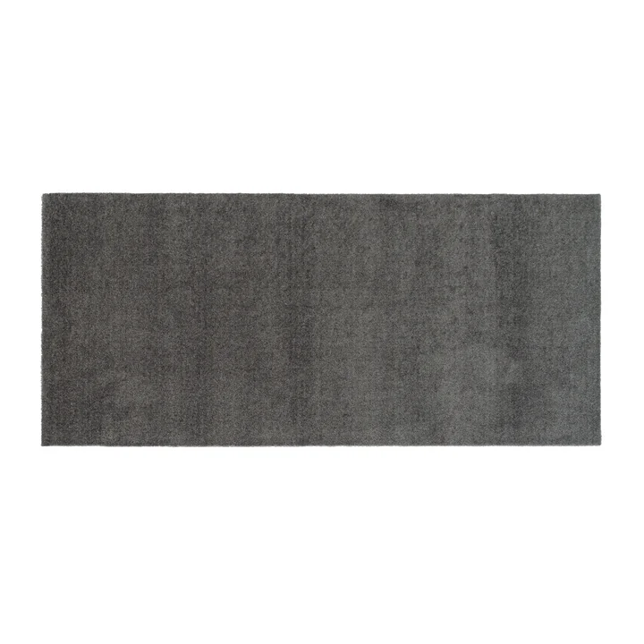 Doormat 90 x 200 cm from tica copenhagen in Unicolor steel gray