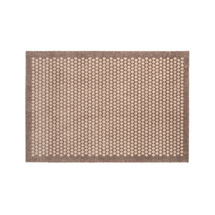 Dot Doormat 90 x 130 cm from tica copenhagen in sand / beige