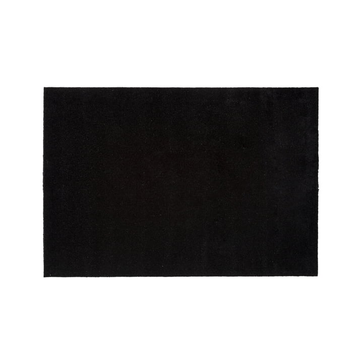 Doormat 90 x 130 cm from tica copenhagen in Unicolor black