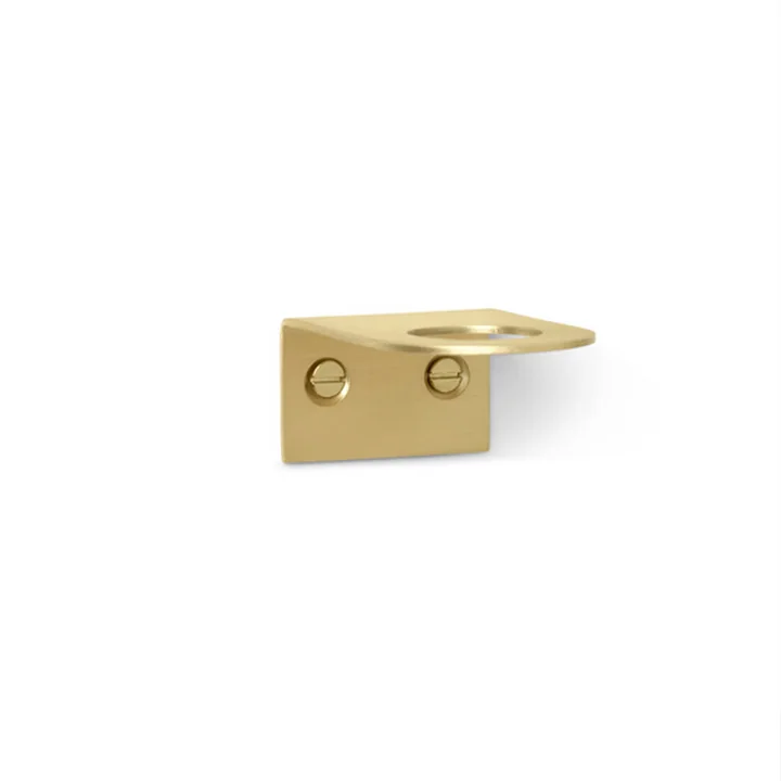 Basho Brass soap wall holder by Ferm Living