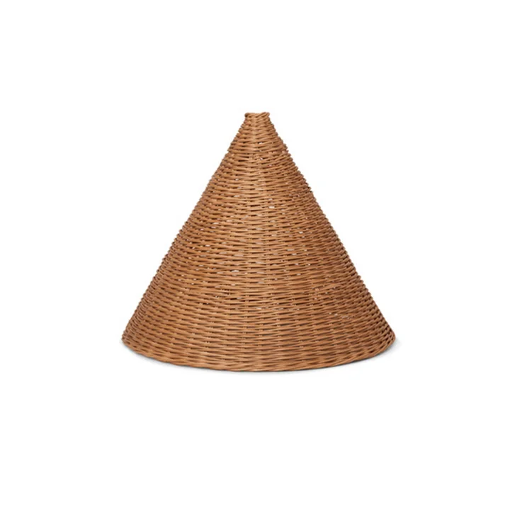Dou Rattan lampshade Ø 45 cm by Ferm Living in nature