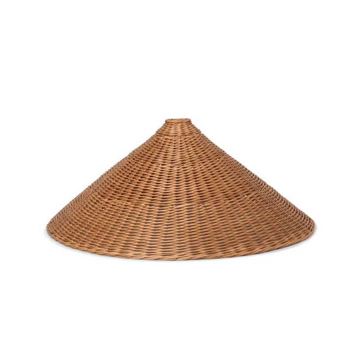 Dou Rattan lampshade Ø 68 cm by Ferm Living in nature
